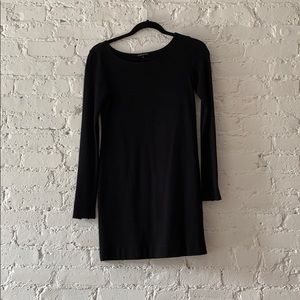 Theory Black Minidress